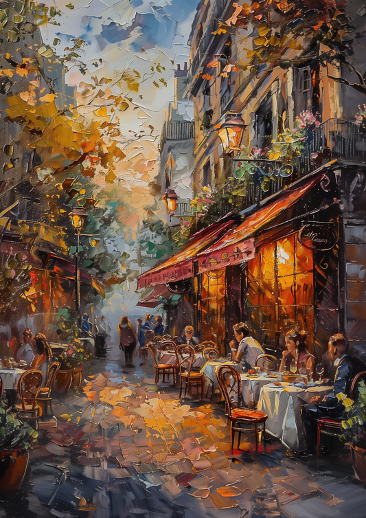 Le café rue de la Fontaine