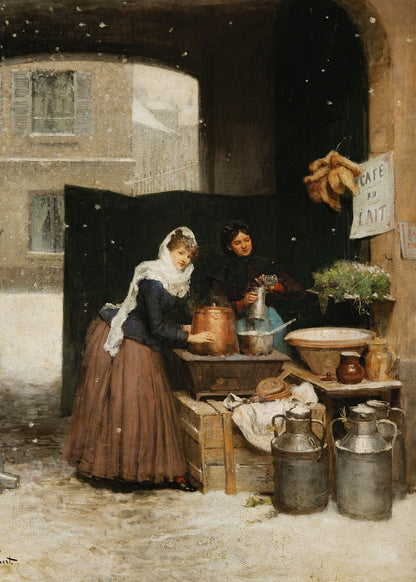 Crémière En Hiver