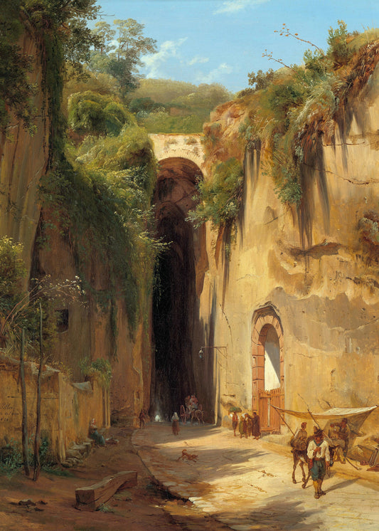 The Grotto of Posillipo at Naples