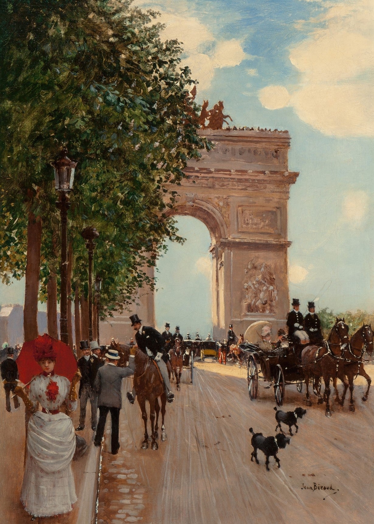 L’Arc de Triomphe, Champs-Elysées